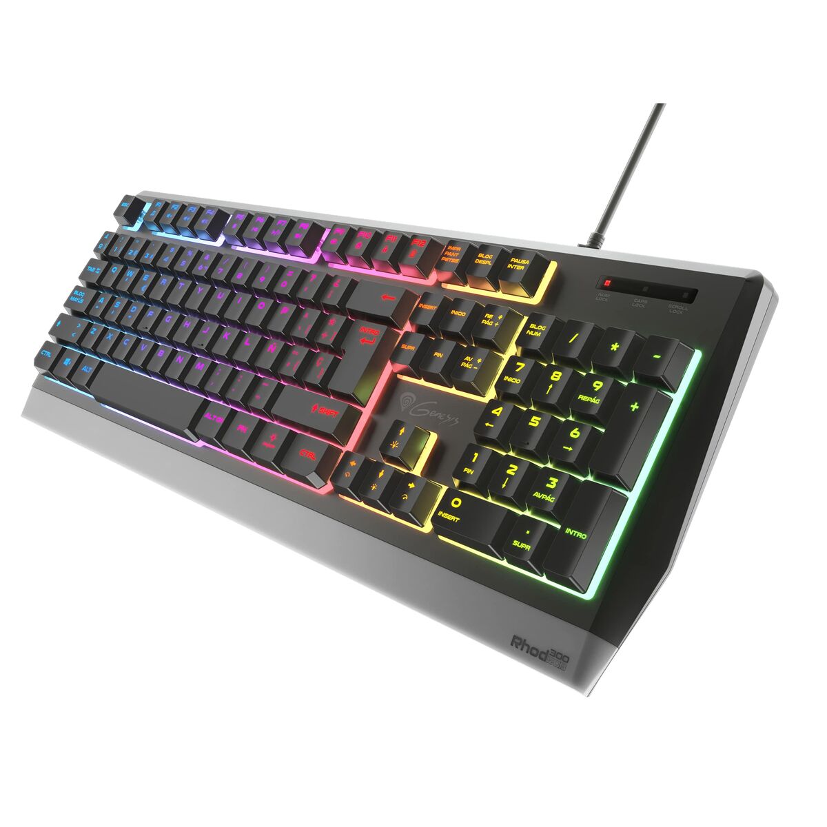 Gaming Keyboard Genesis NKG-1529 RGB Black