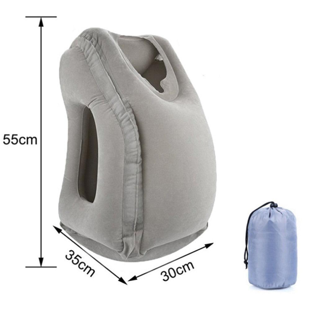 Anti-static Inflatable Travel Pillow - yokefinds.ie