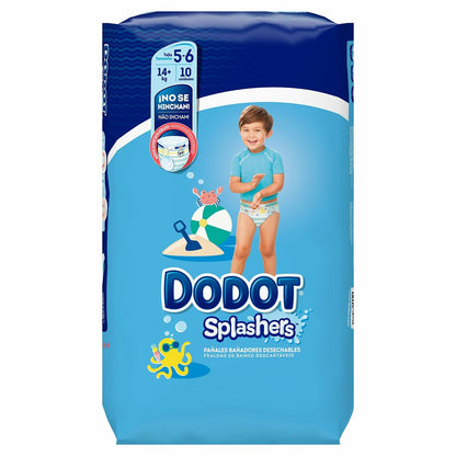 Nappies Dodot Splashers 14 Kg 5-6 (10 Units) - YOKE FINDS 🇮🇪 IE 