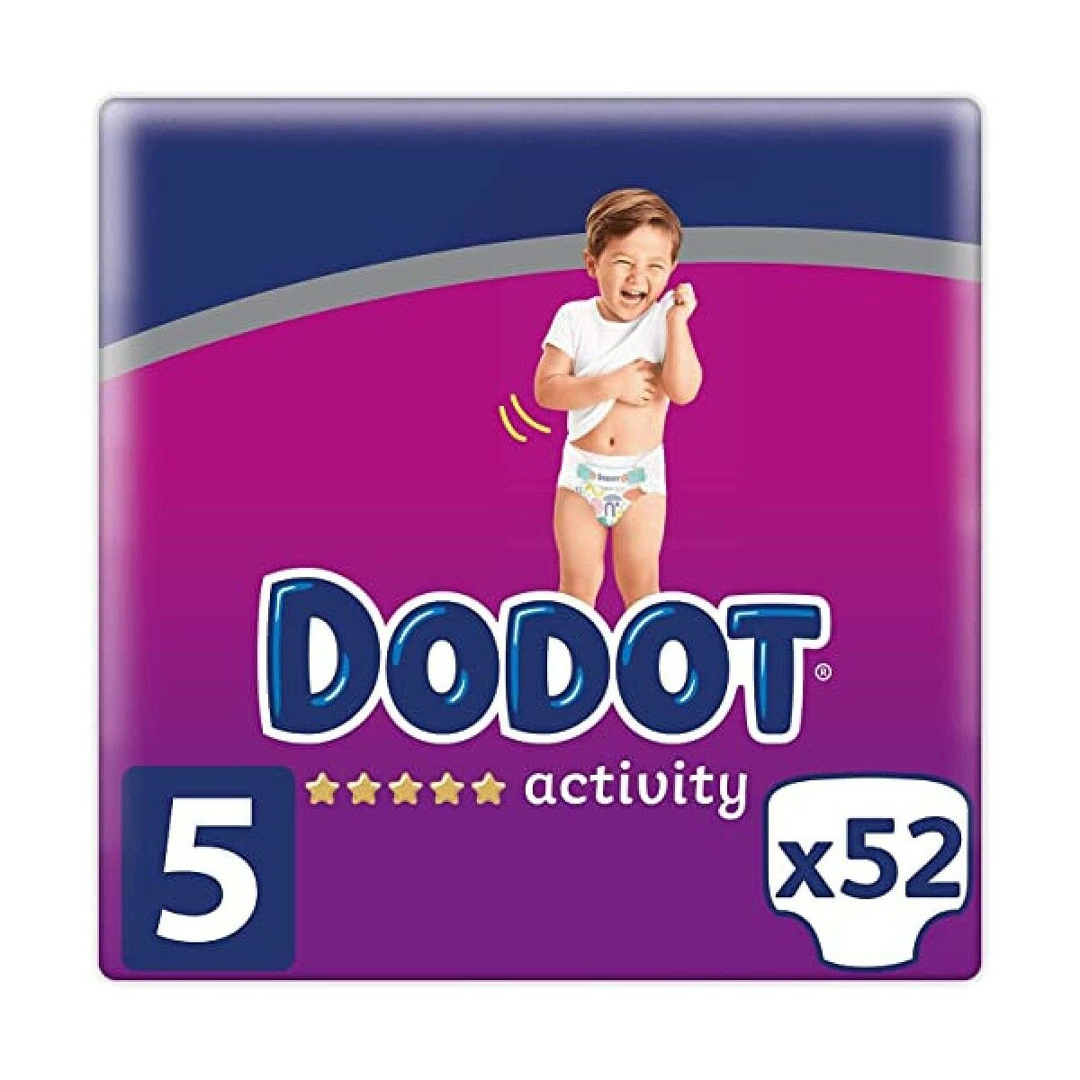 Disposable nappies Dodot Dodot Activity Size 5 52 Units 11-16 kg - YOKE FINDS 🇮🇪 IE 