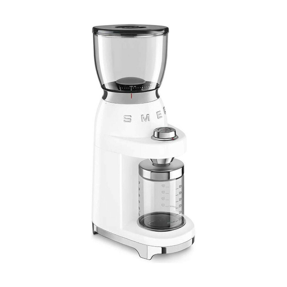 Electric Grinder Smeg CGF01WHEU 150 W White 350 g