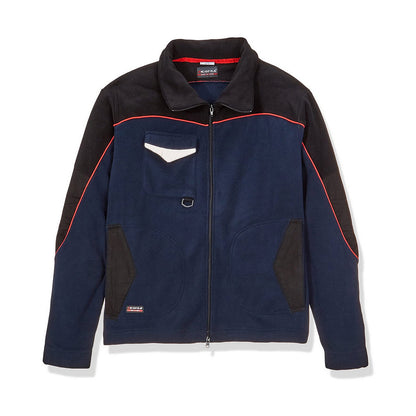 Windcheater Jacket Cofra Rider Lady Black Fleece Lining Navy Blue (M)