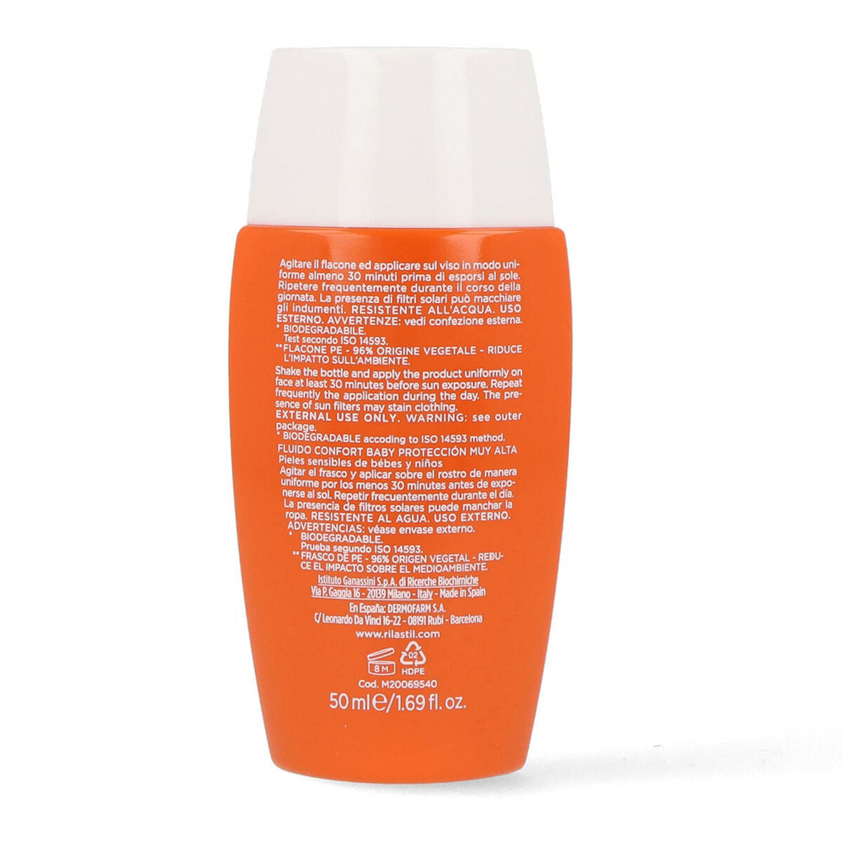 Sun Screen Lotion Rilastil Sun System Baby Spf 50+ (50 ml)