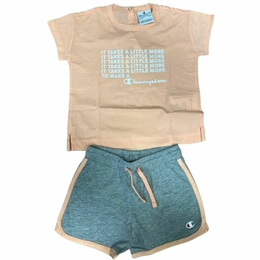 Children's Sports Outfit Champion Baby Beige Beige - Yokefinds Ireland