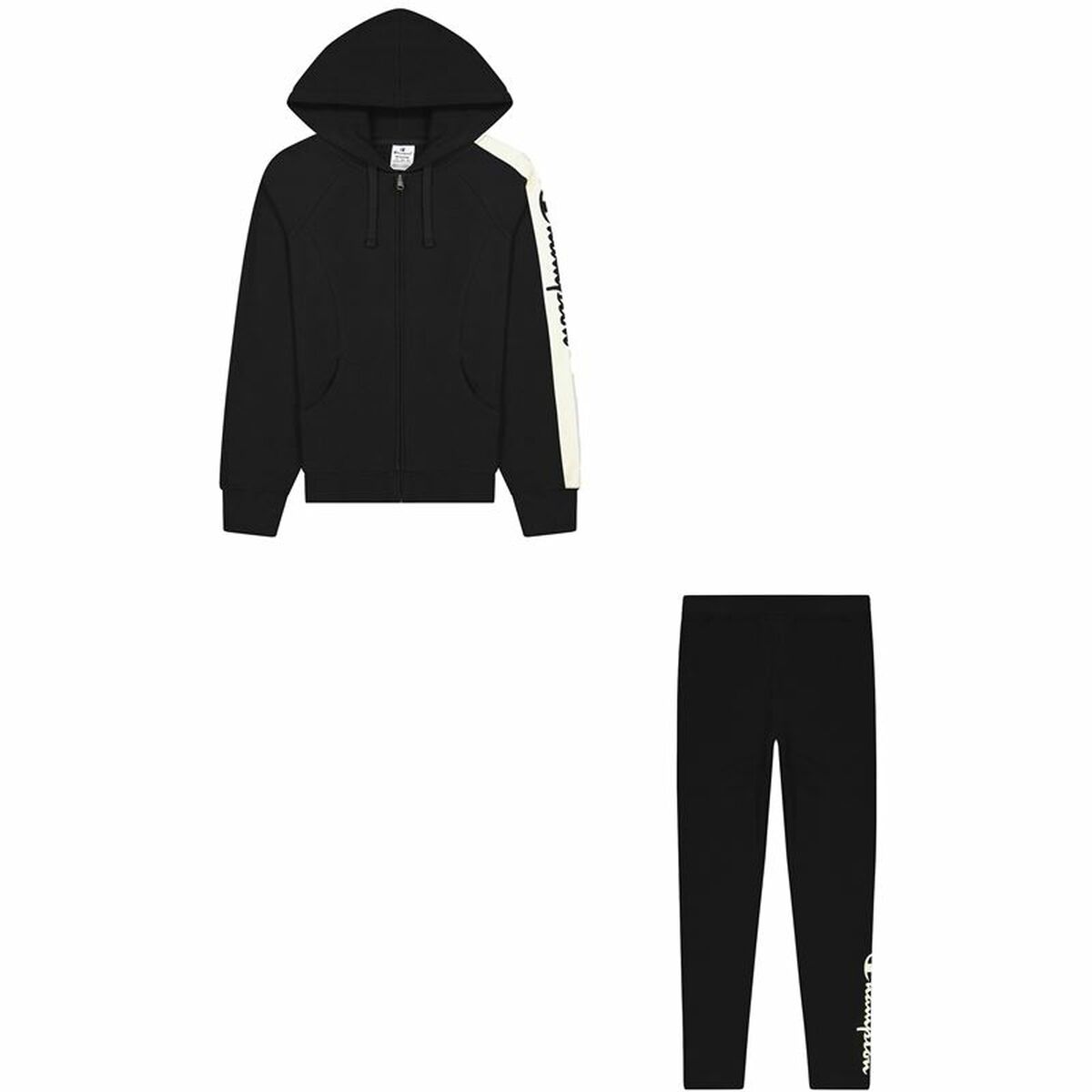 Children’s Tracksuit Champion Black - Yokefinds Ireland