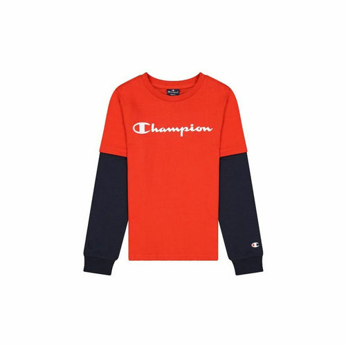 Children’s Long Sleeve T-Shirt Champion Red - Yokefinds Ireland