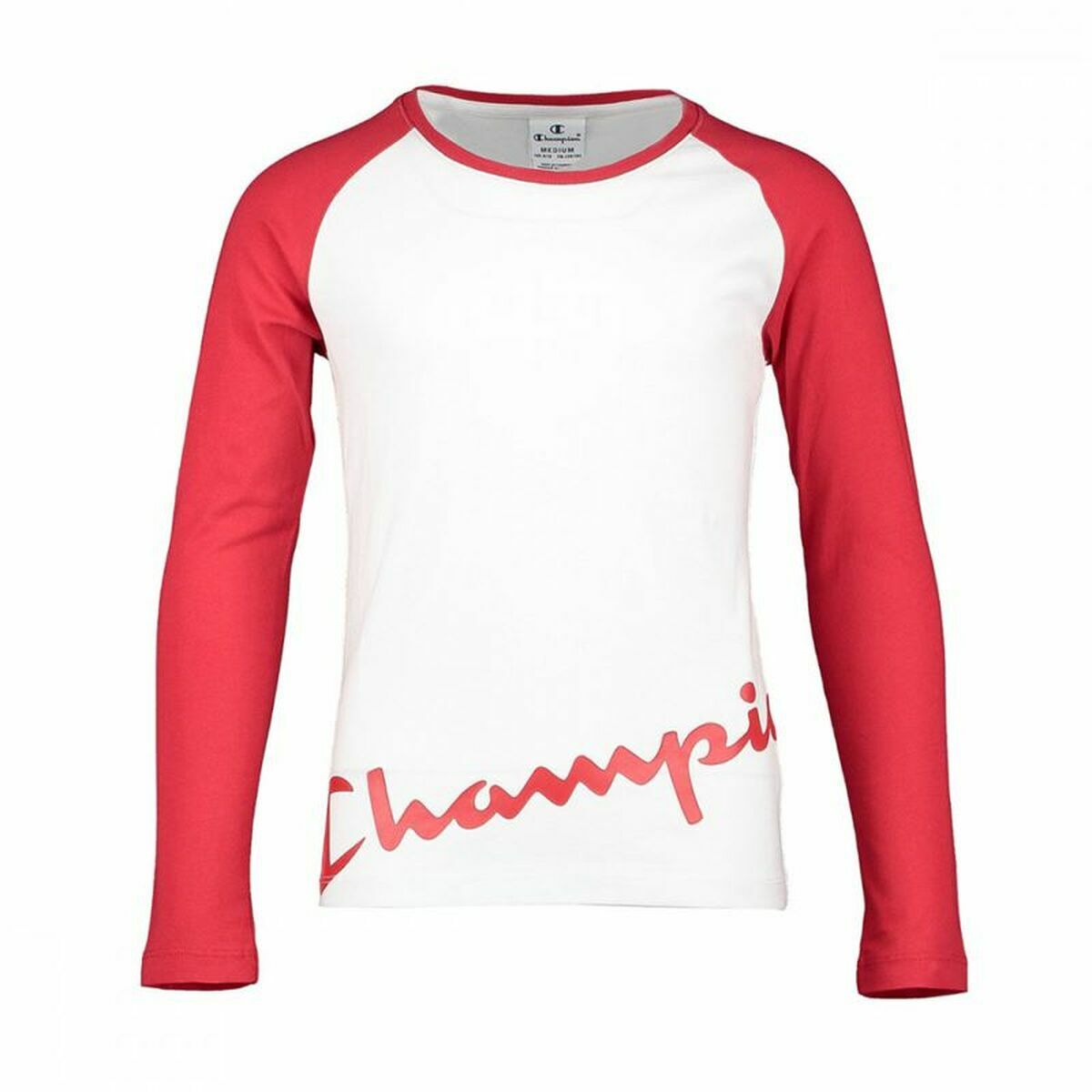 Children’s Long Sleeve T-shirt Champion White - Yokefinds Ireland