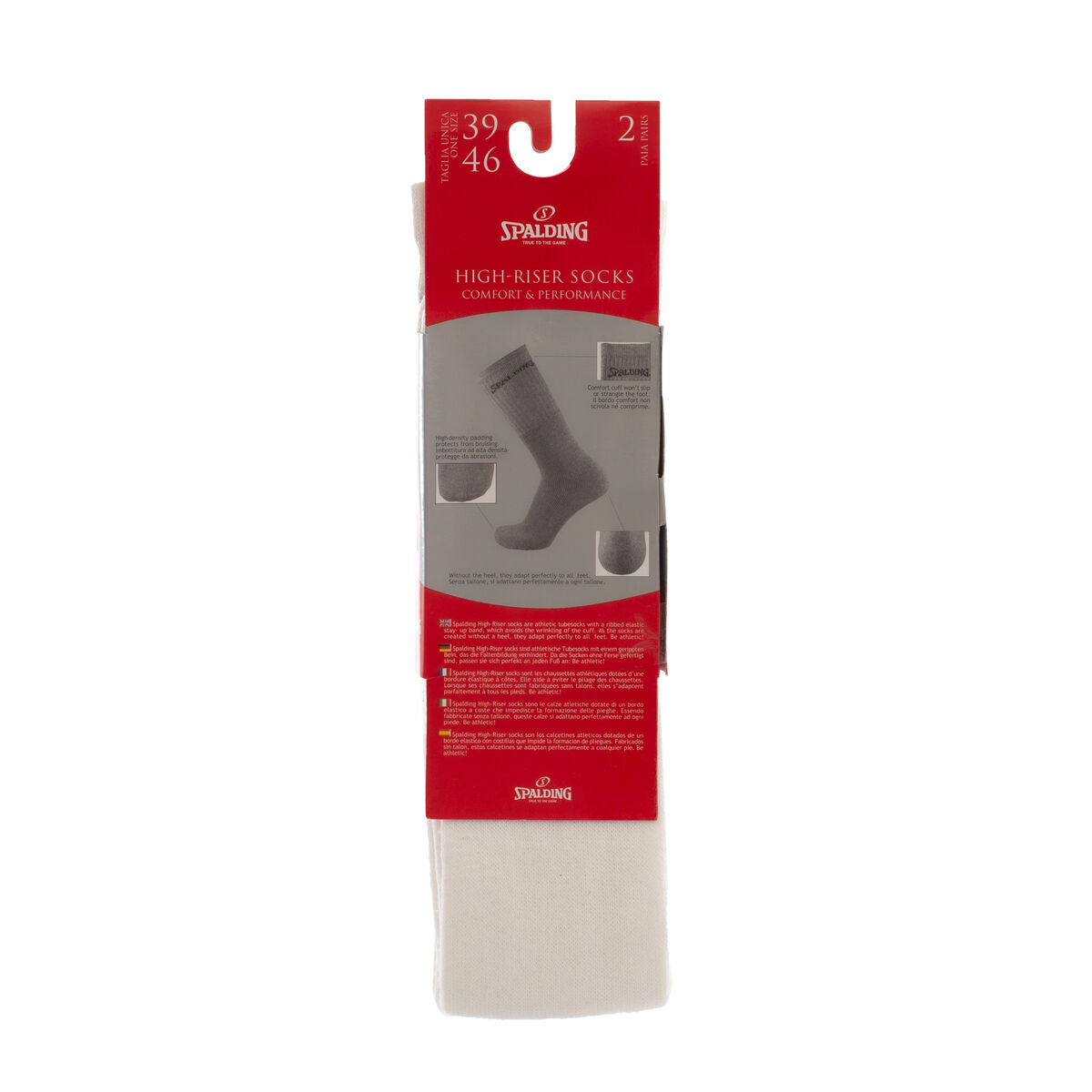 Socks Spalding C34017 CREW White