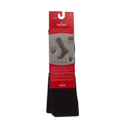 Socks  C34018 HIGH-RISERS Spalding Black