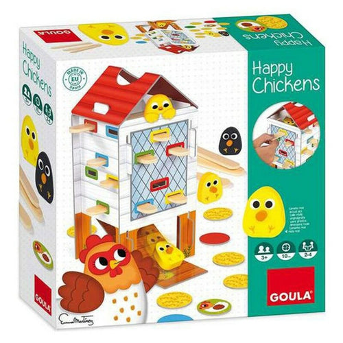 Board game HAPPY CHICKEN Goula 53170 - YOKE FINDS 🇮🇪 IE 