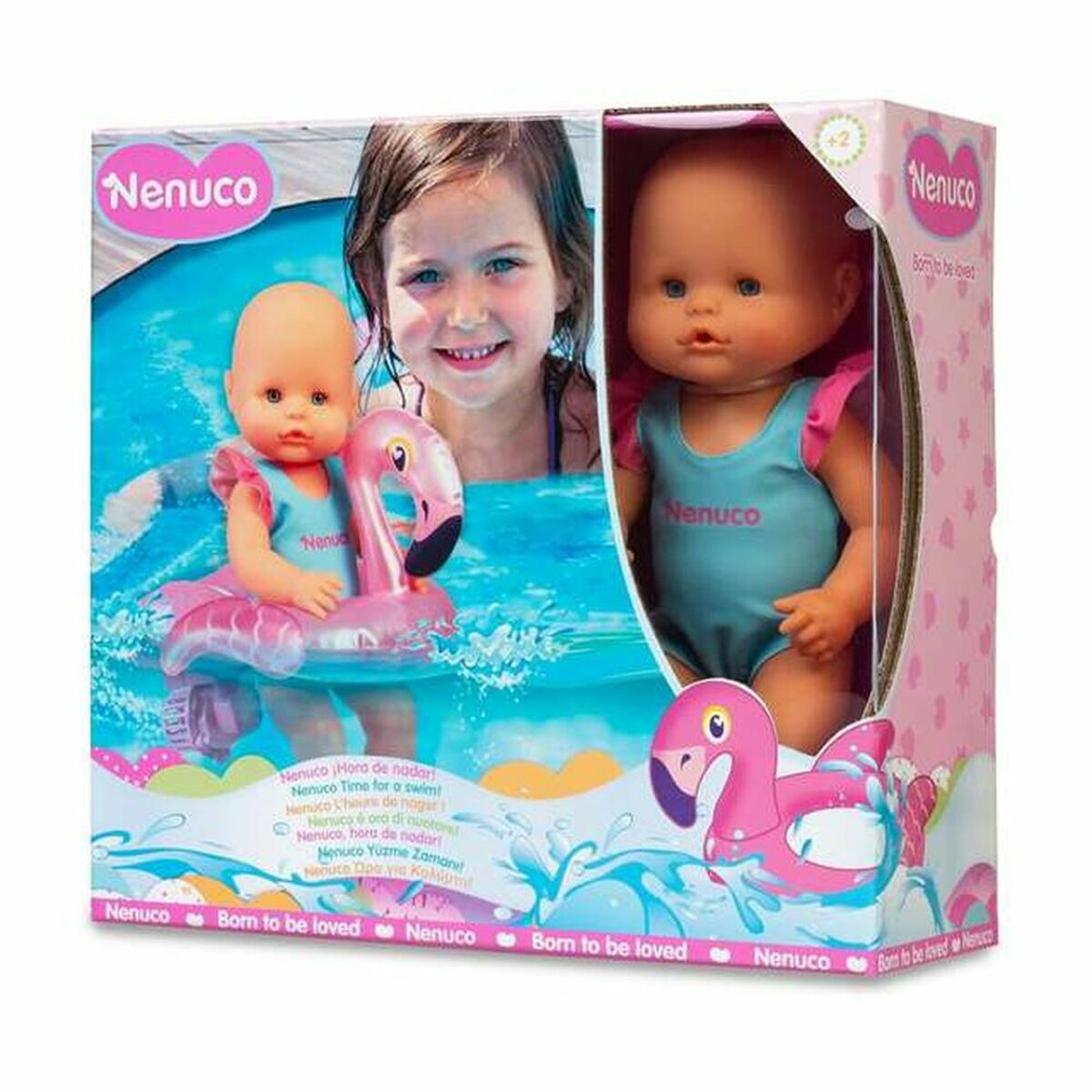 Baby Doll Nenuco Swimming Time 35 cm - Yokefinds Ireland