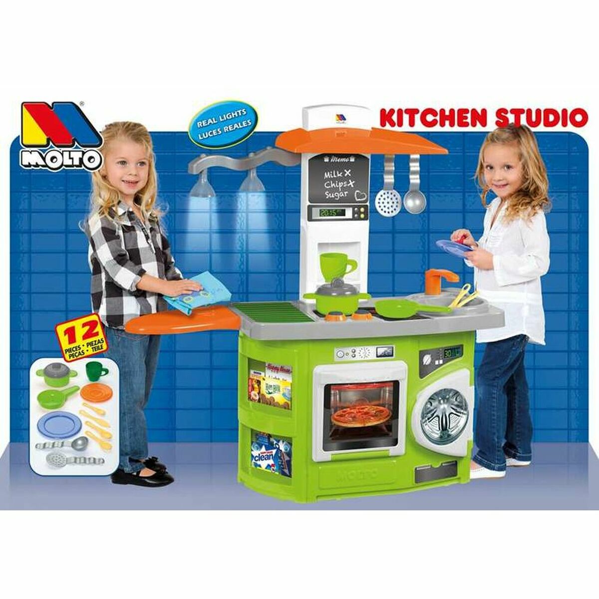 Toy kitchen Moltó K Kitchen Studio 80 x 28 x 82 cm 13153