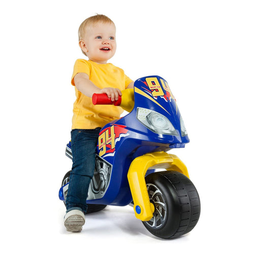 Tricycle Moto Cross Race Moltó Blue (18+ Months) - Yokefinds Ireland