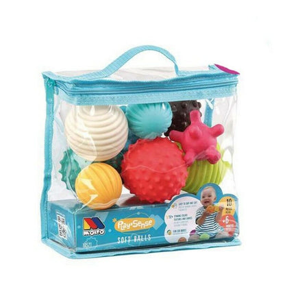 Construction set Moltó Play&Sense Soft Balls (ES) (10 pcs) - Yokefinds Ireland