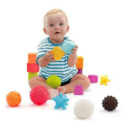 Construction set Moltó Play&Sense Soft Balls (ES) (10 pcs) - Yokefinds Ireland