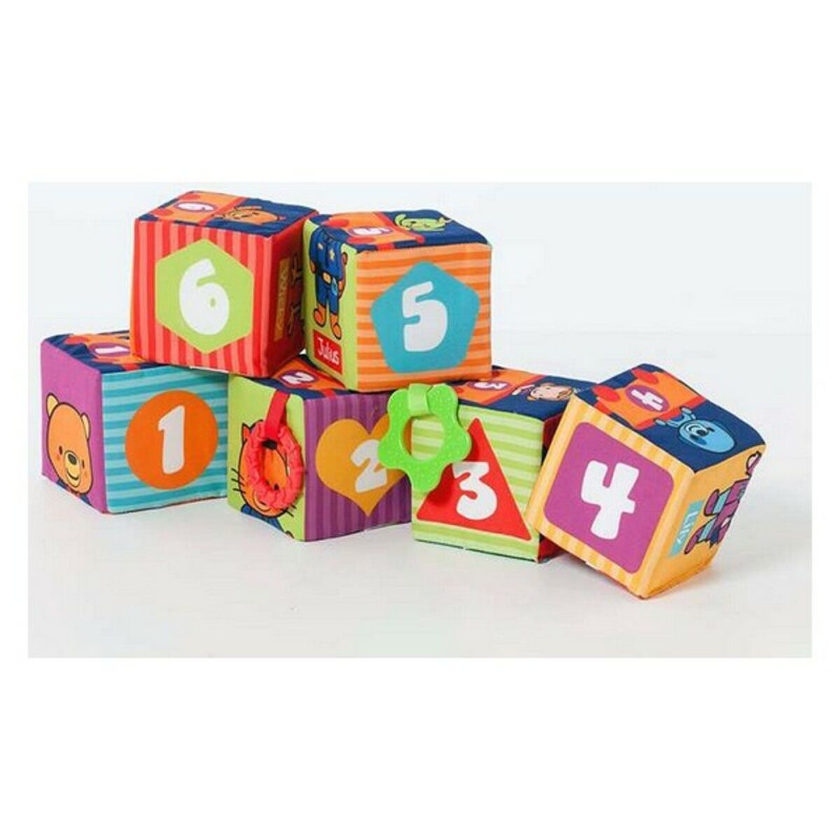 Soft Blocks for Learning Moltó (6 pcs) - Yokefinds Ireland