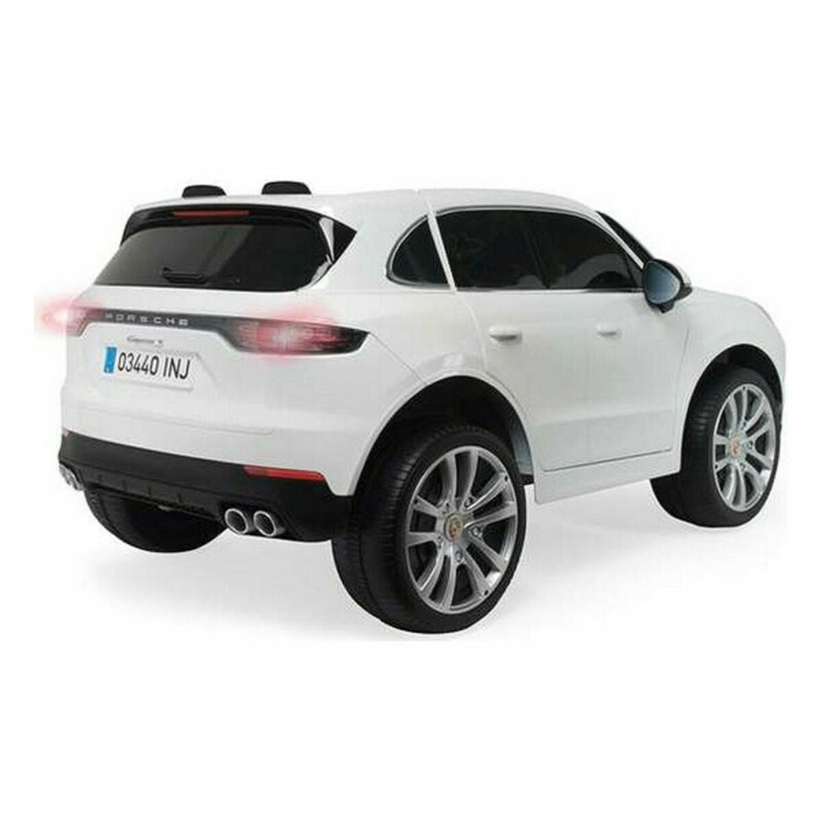 Children's Electric Car Injusa Porsche Cayenne 12V White (134 x 81,5 x 58 cm) - YOKE FINDS 🇮🇪 IE 