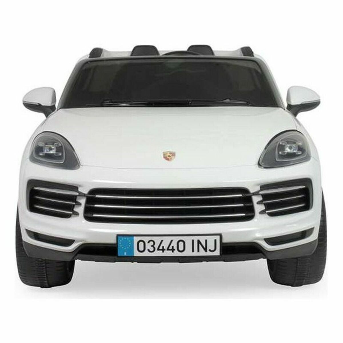 Children's Electric Car Injusa Porsche Cayenne 12V White (134 x 81,5 x 58 cm) - YOKE FINDS 🇮🇪 IE 