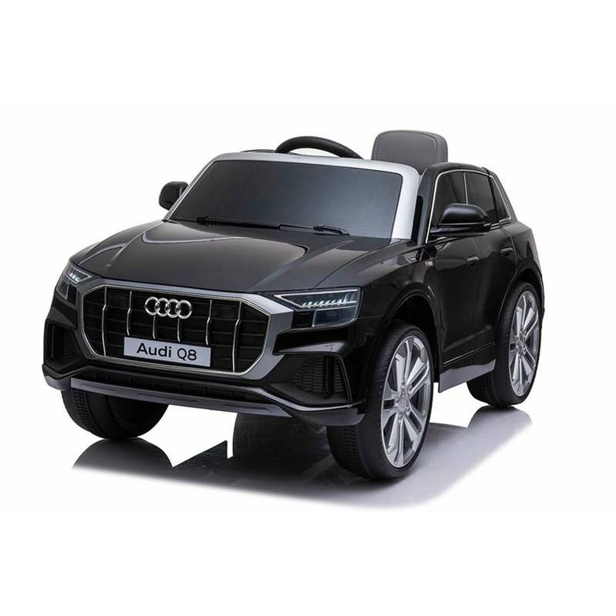 Children's Electric Car Injusa  Audi Q8 Black 12 V - YOKE FINDS 🇮🇪 IE 