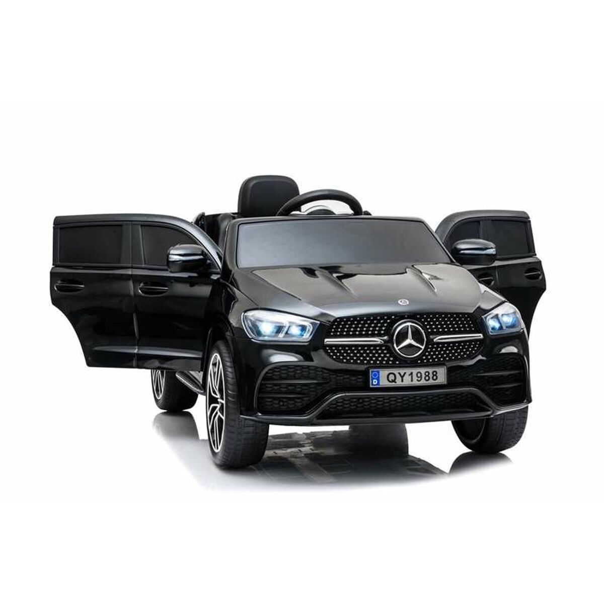 Children's Electric Car Injusa Mercedes Gle Black 12 V - YOKE FINDS 🇮🇪 IE 