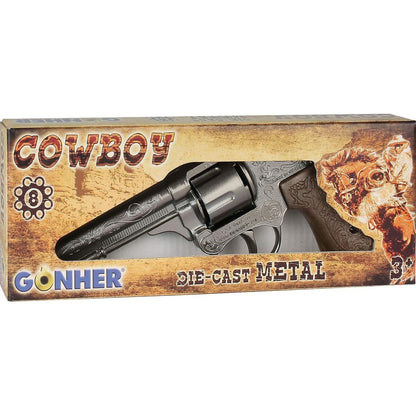 Cap Gun Gonher Silver Cowboy