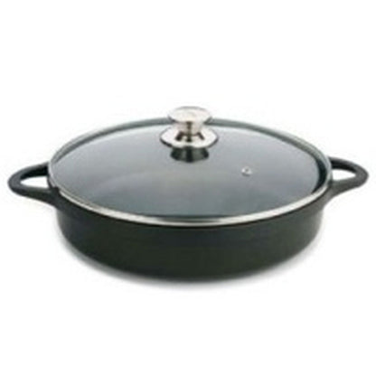 Saucepan Valira BLACK IND 32CM Black Aluminium 5,5 L