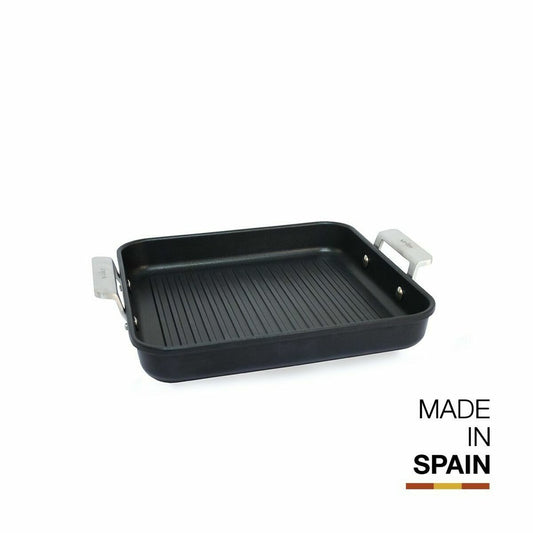 Grill hotplate Valira AIRE 23X23. Black Aluminium