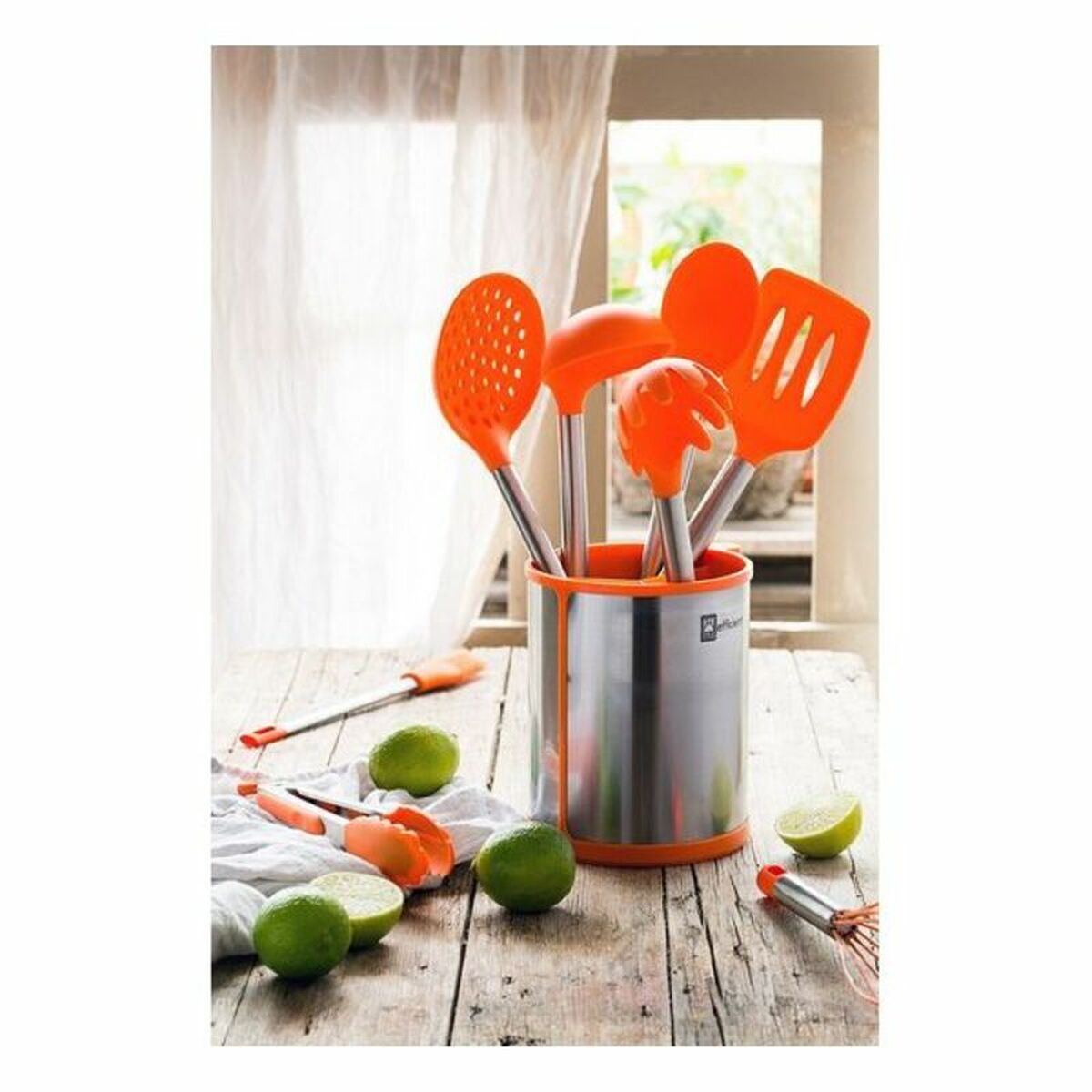 Kitchen Utensils Set BRA A195011 Orange (6 pcs)