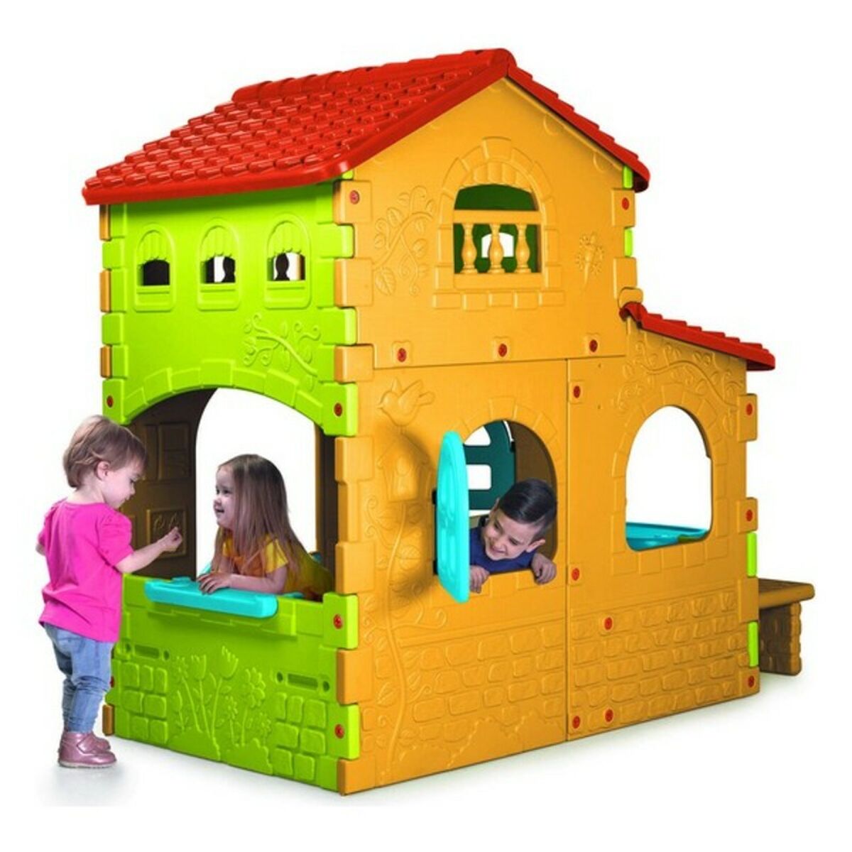 Children's play house Feber Super Villa Feber 180 x 110 x 206 cm (180 x 110 x 206 cm) - YOKE FINDS 🇮🇪 IE 