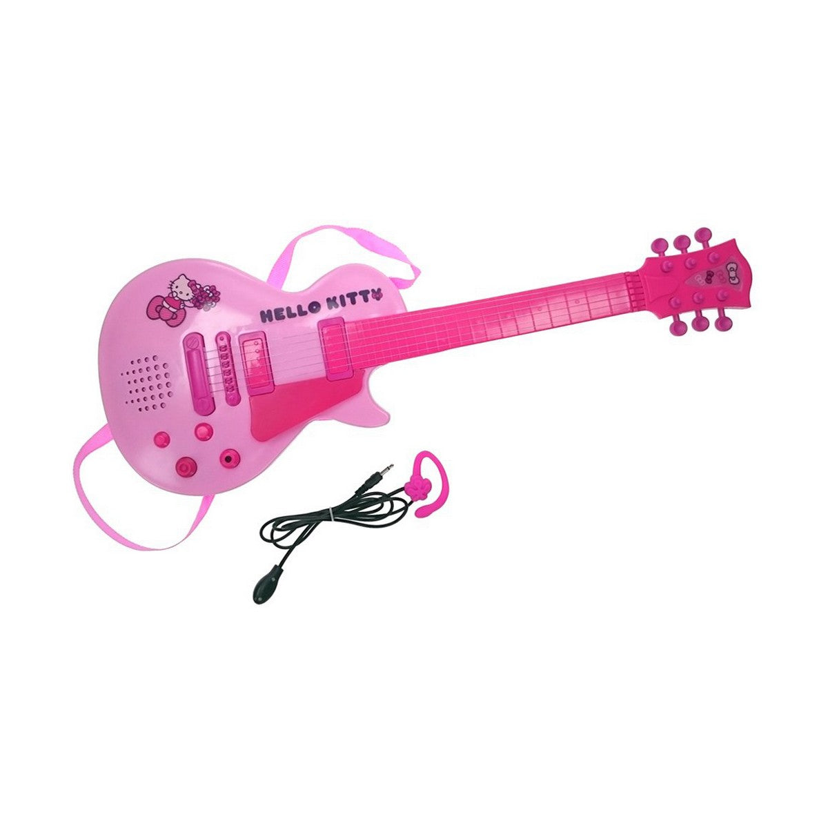 Baby Guitar Hello Kitty Electronics Microphone Pink - YOKE FINDS 🇮🇪 IE 