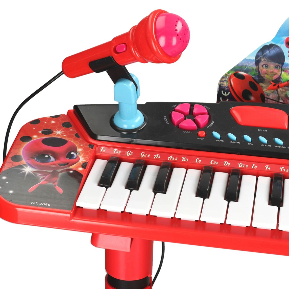 Electric Piano Lady Bug Red - YOKE FINDS 🇮🇪 IE 