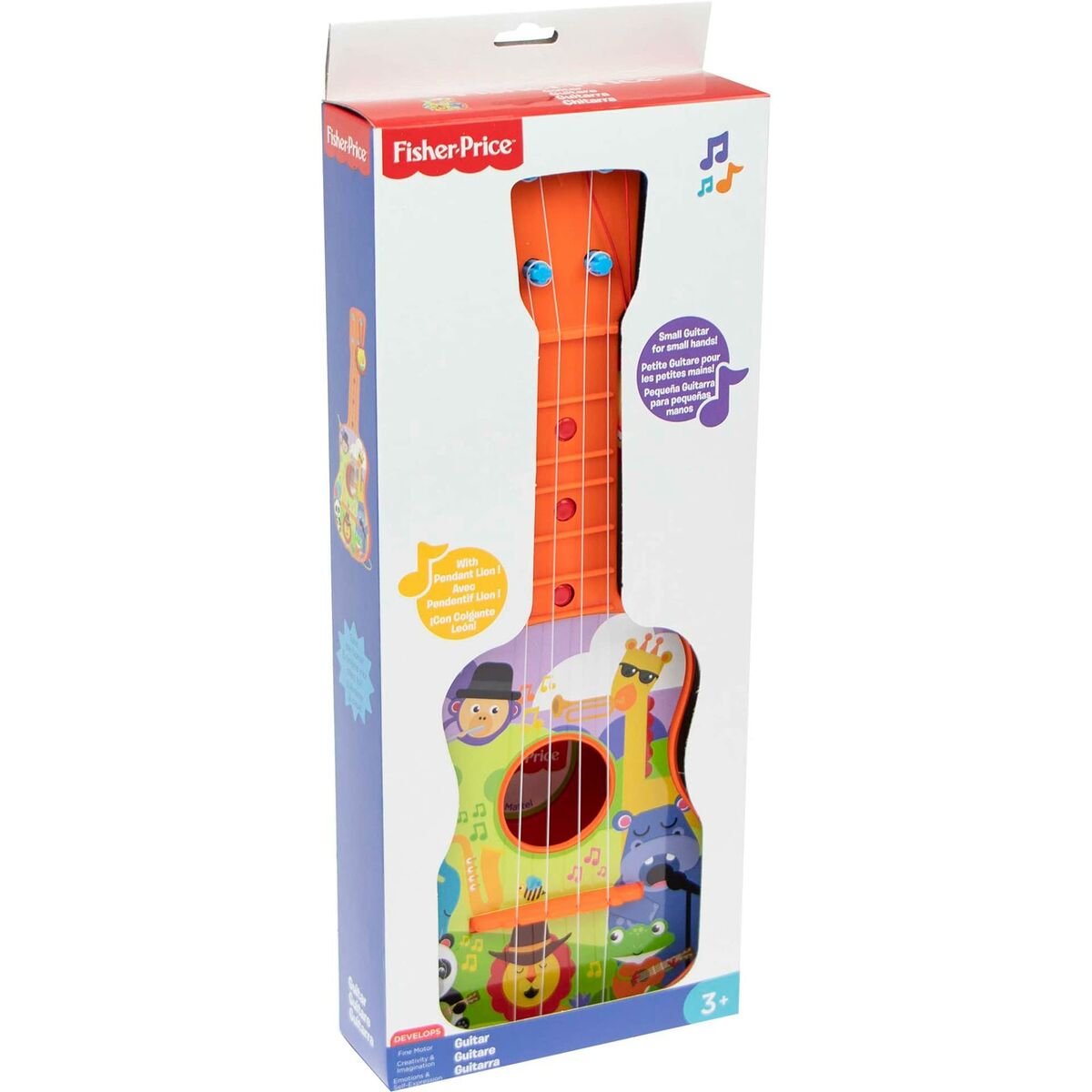 Baby Guitar Fisher Price 2725 animals - YOKE FINDS 🇮🇪 IE 