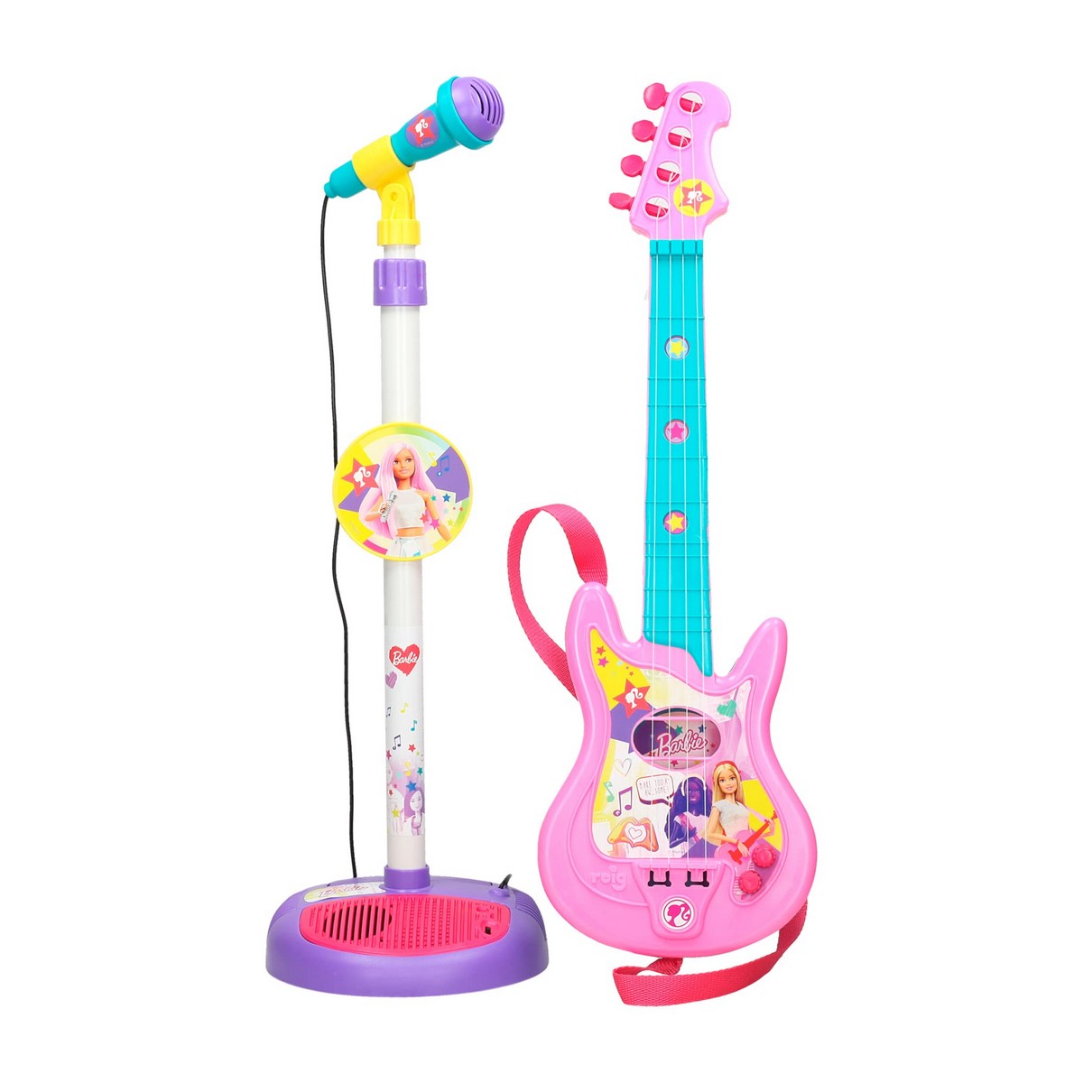 Musical Toy Barbie Microphone Baby Guitar - YOKE FINDS 🇮🇪 IE 