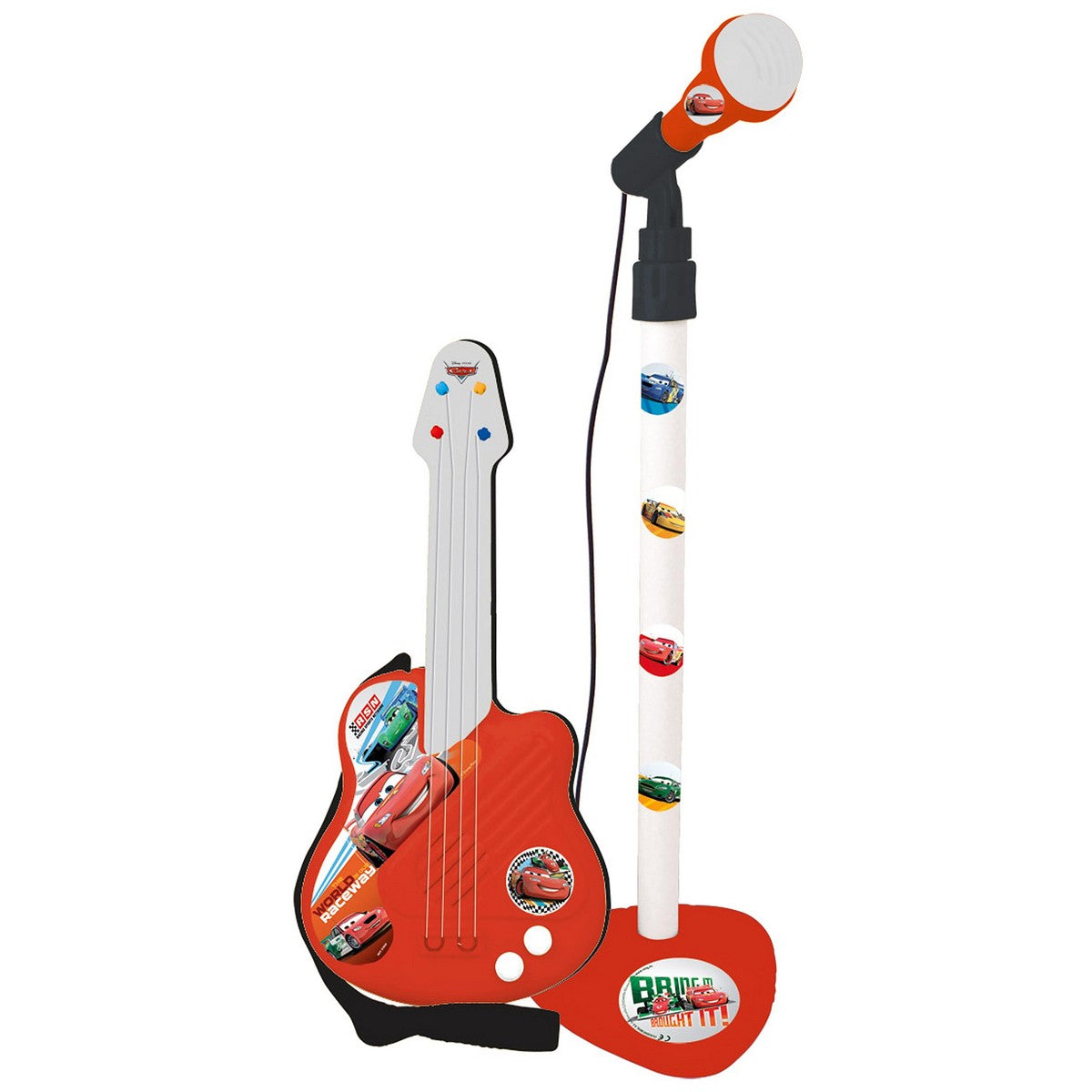 Musical Toy Cars Microphone Baby Guitar Red - YOKE FINDS 🇮🇪 IE 