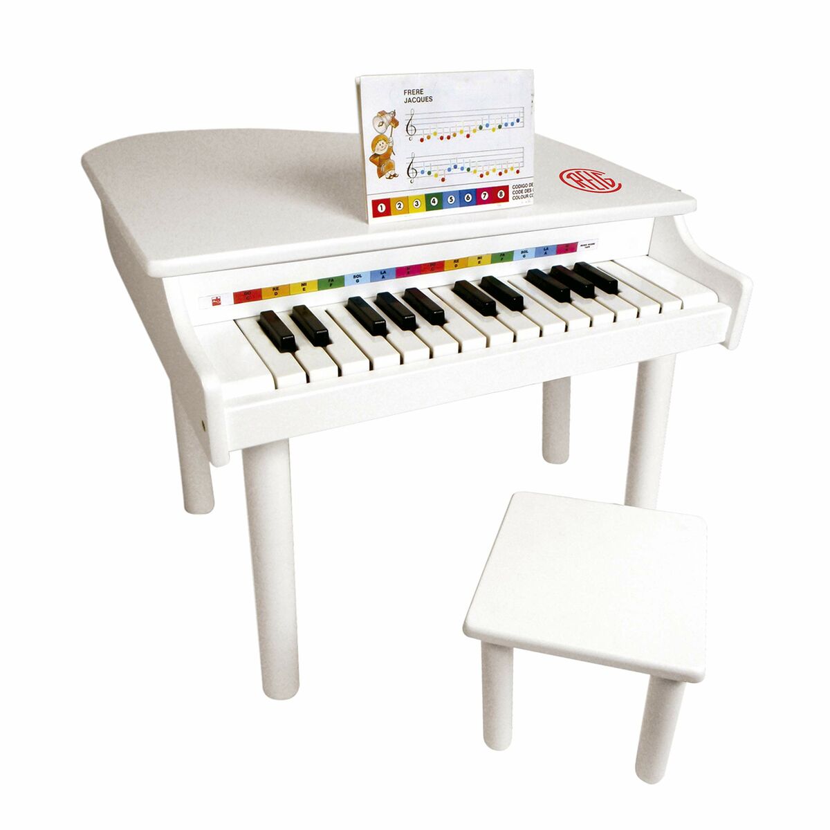 Piano Reig Children's White (49,5 x 52 x 43 cm) - YOKE FINDS 🇮🇪 IE 