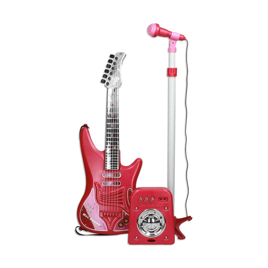 Baby Guitar Reig Microphone Red - YOKE FINDS 🇮🇪 IE 