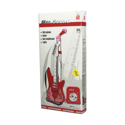 Baby Guitar Reig Microphone Red - YOKE FINDS 🇮🇪 IE 