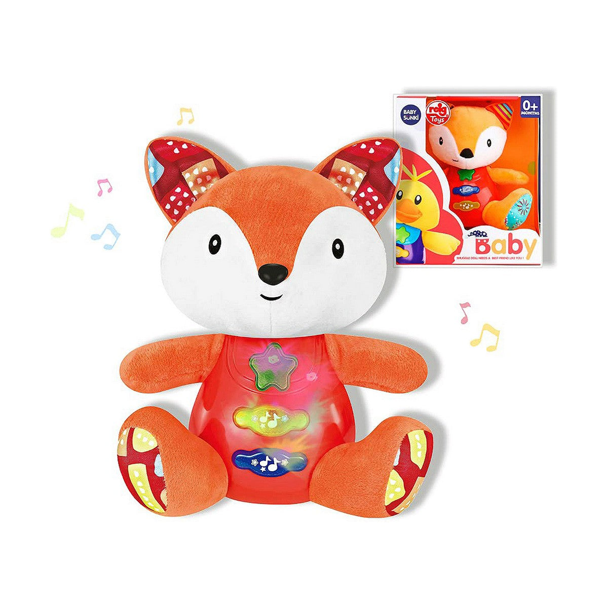 Musical Plush Toy Reig Fox 15 cm - YOKE FINDS 🇮🇪 IE 