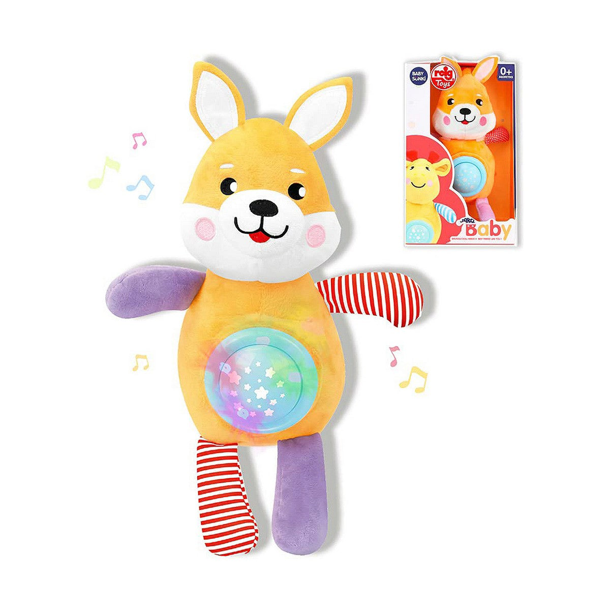 Musical Plush Toy Reig Fox 30 cm (3 Units) - YOKE FINDS 🇮🇪 IE 