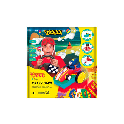 Modelling Clay Game Jovi Crazy Cars Racing Multicolour (1 Piece) - YOKE FINDS 🇮🇪 IE 