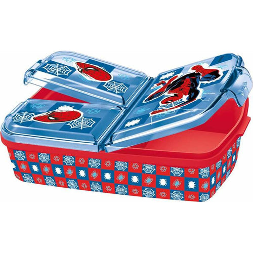 Compartment Lunchbox Spider-Man Midnight Flyer 19,5 x 16,5 x 6,7 cm polypropylene 19 x 15 x 7 cm