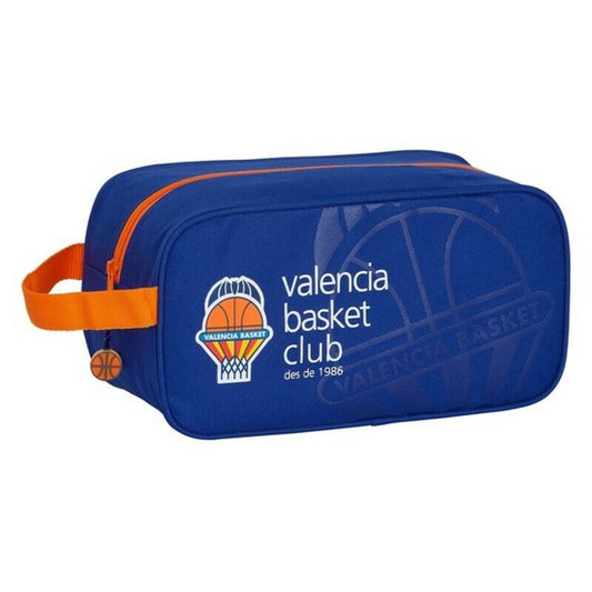 Travel Slipper Holder Valencia Basket Blue Orange (29 x 15 x 14 cm)