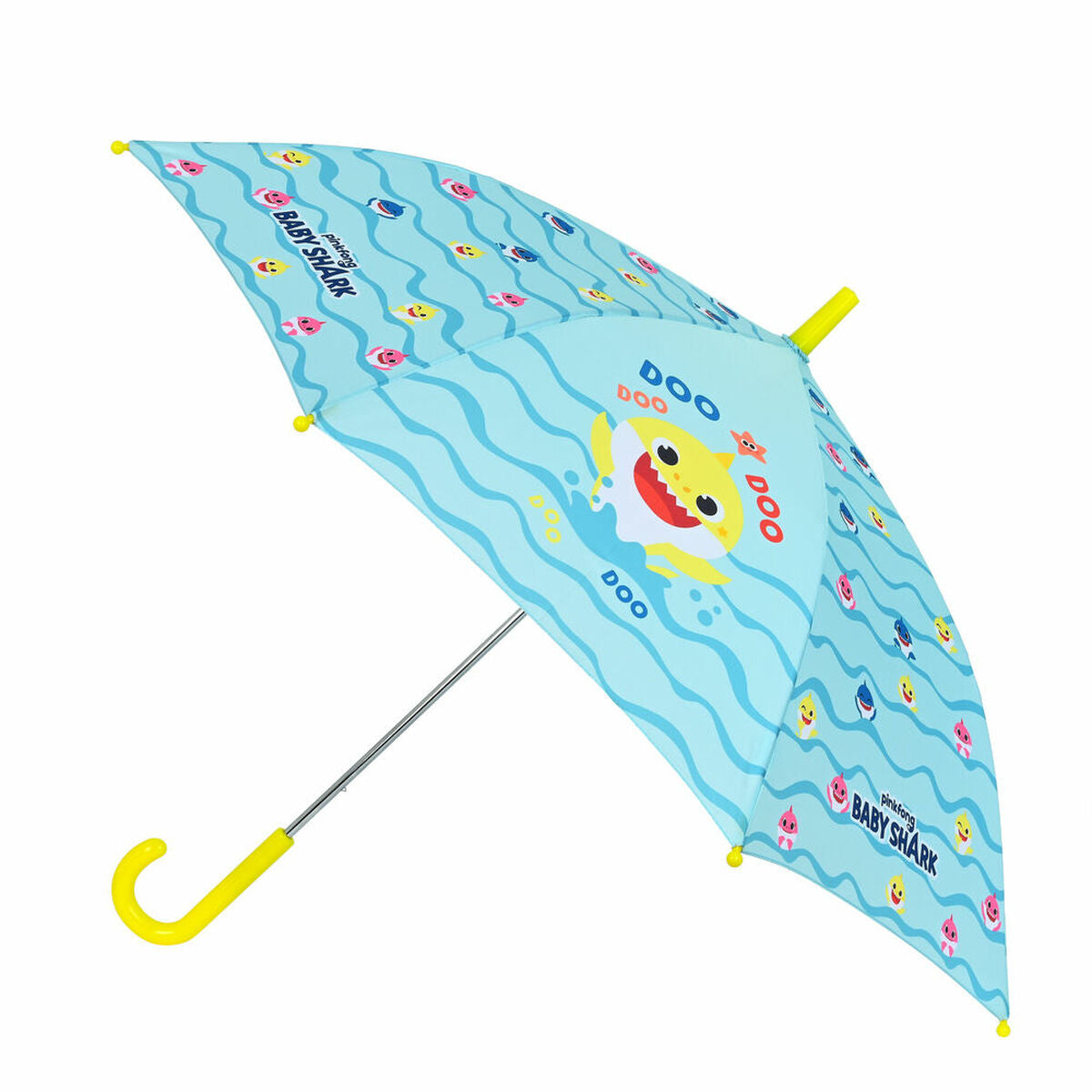 Umbrella Baby Shark Beach day Yellow Light Blue (Ø 86 cm) - Yokefinds Ireland