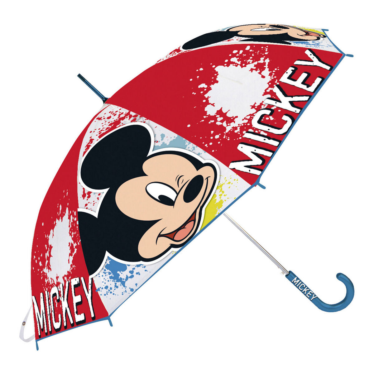 Umbrella Mickey Mouse Happy smiles Red Blue (Ø 80 cm) - Yokefinds Ireland