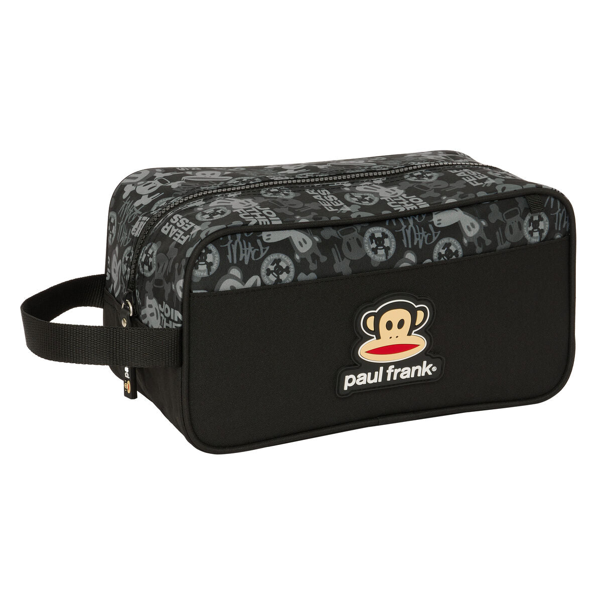 Travel Slipper Holder Paul Frank Join the fun Black 29 x 15 x 14 cm