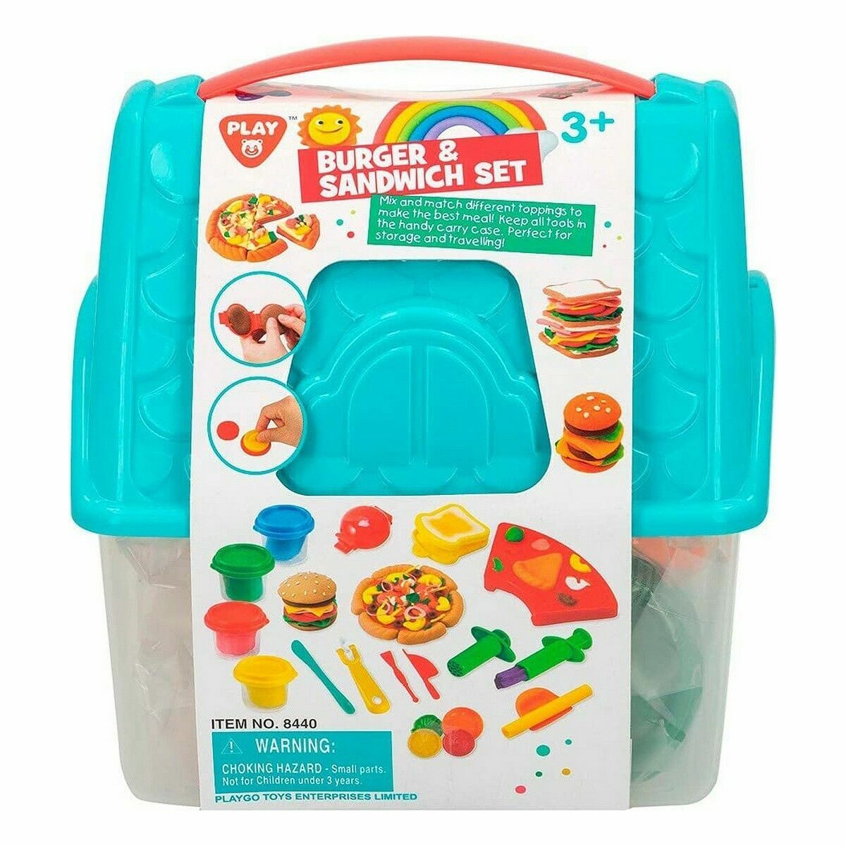 Modelling Clay Game Colorbaby Burger & Sandwich Multicolour (19 Pieces) - YOKE FINDS 🇮🇪 IE 