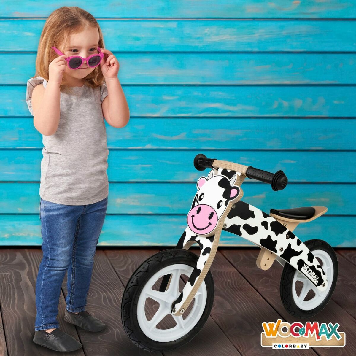 Children's Bike Woomax Cow 12" Without pedals - Yokefinds Ireland