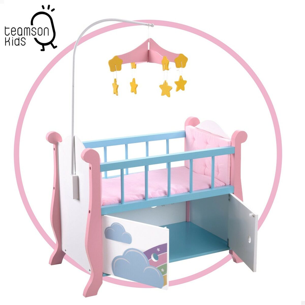 Cradle for dolls Teamson BBQ 57 x 81 x 31 cm - Yokefinds Ireland