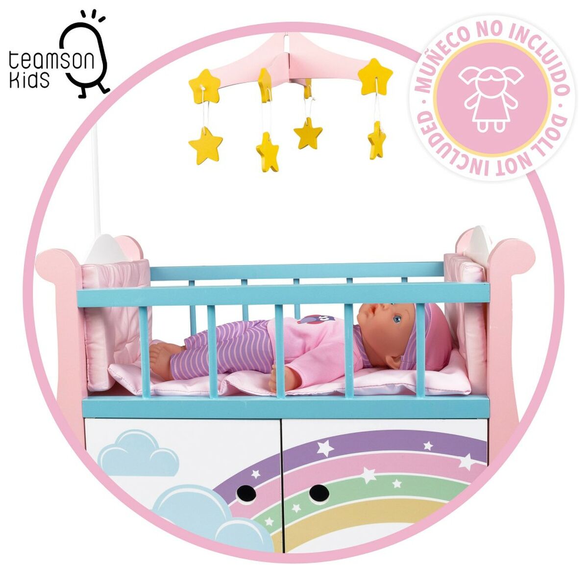 Cradle for dolls Teamson BBQ 57 x 81 x 31 cm - Yokefinds Ireland