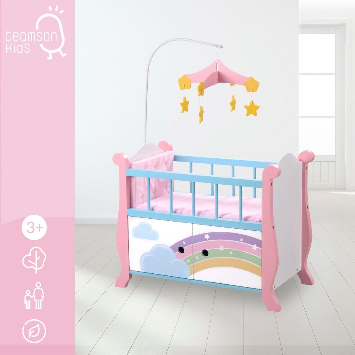 Cradle for dolls Teamson BBQ 57 x 81 x 31 cm - Yokefinds Ireland